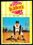 1968 Kahn’s Baseball- Card with Tab- Gene Alley, Pirates