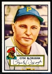 1952 Topps Baseball- #218 McCullough, Pirates