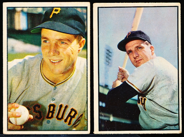 1953 Bowman Bb Color- 2 Diff