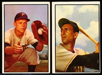 1953 Bowman Bb Color- 2 Cards