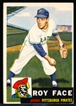 1953 Topps Bb- #246 Roy Face RC, Pirates- Hi#