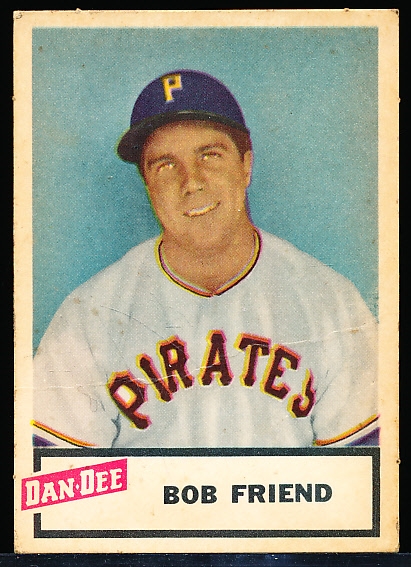 1954 Dan-Dee Bb- Bob Friend, Pirates