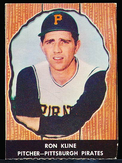 1958 Hires Baseball- No Tab- #31 Ron Kline, Pirates