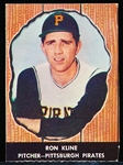 1958 Hires Baseball- No Tab- #31 Ron Kline, Pirates