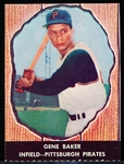 1958 Hires Baseball – No Tab- #65 Gene Baker, Pirates