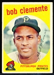 1959 Topps Bb- #478 Bob Clemente, Pirates