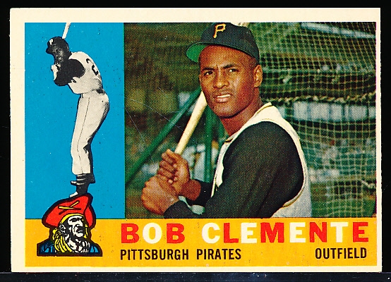 1960 Topps Bb- #326 Bob Clemente, Pirates