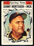 1961 Topps Bb- #567 Danny Murtaugh AS
