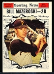 1961 Topps Bb- #571 Bill Mazeroski AS- Hi#