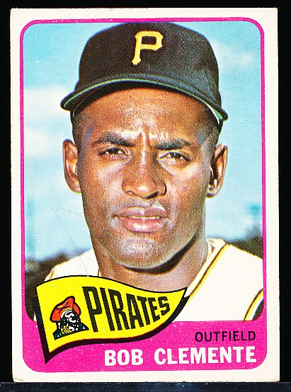 1965 Topps Bb- #160 Bob Clemente, Pirates