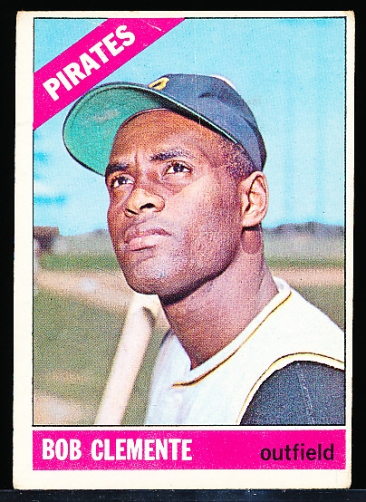 1966 Topps Bb- #300 Bob Clemente, Pirates