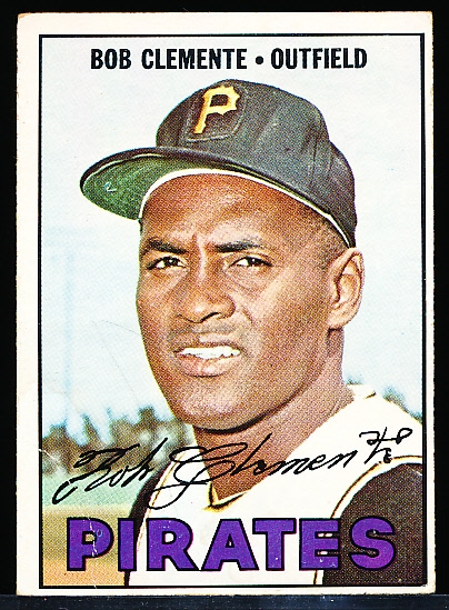 1967 Topps Bb- #400 Bob Clemente, Pirates