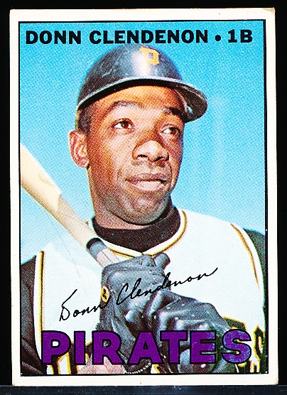 1967 Topps Bb- #535 Donn Clendenon, Pirates