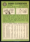1967 Topps Bb- #535 Donn Clendenon, Pirates