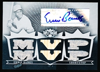 2007 Topps Triple Threads Bb- “Relics Autographs Printing Plate”- #TTRA34 Ernie Banks, Cubs- 1 of 1! 