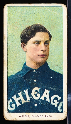 1909-11 T206 Bb- Walsh, Chicago Amer- Hall of Famer!- Piedmont 150 back
