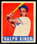 1948/49 Leaf Bb- #91 Ralph Kiner, Pirates