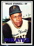 1967 Topps Bb- #140 Willie Stargell, Pirates