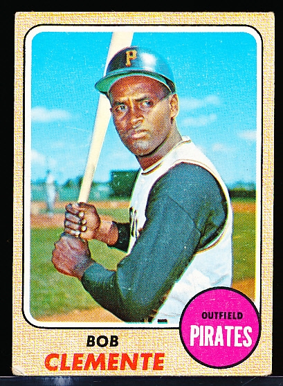 1968 Topps Bb- #150 Clemente, Pirates