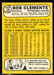 1968 Topps Bb- #150 Clemente, Pirates