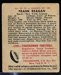 1948 Bowman Fb- #55 Frank Reagan, Giants