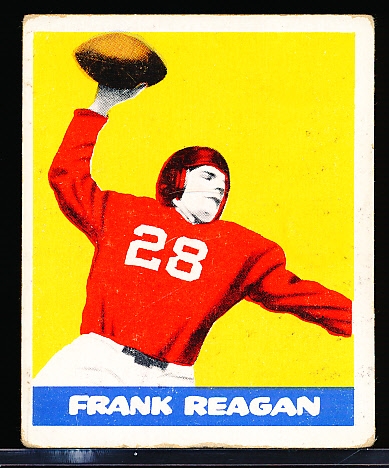 1948 Leaf Fb- #48 Frank Reagan, Giants