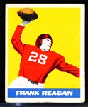 1948 Leaf Fb- #48 Frank Reagan, Giants