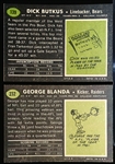 1969 Topps Fb- 2 cards