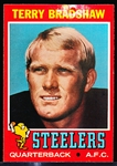 1971 Topps Fb- #156 Terry Bradshaw RC, Steelers
