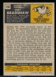 1971 Topps Fb- #156 Terry Bradshaw RC, Steelers