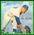 1964 Auravision Bsbl. Records- Don Drysdale, Dodgers