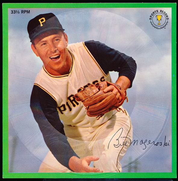 1964 Auravision Bsbl. Records- Bill Mazeroski, Pirates