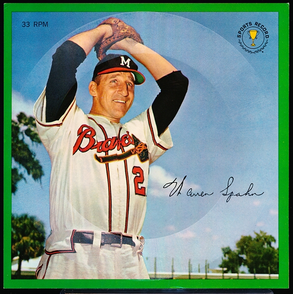 1964 Auravision Bsbl. Records- Warren Spahn, Braves