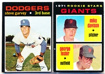 1971 Topps Bsbl.- 2 Diff. Rookie Cards