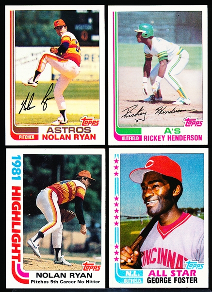 1982 Topps Bsbl.- 11 Diff. Star Cards