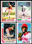 1982 Topps Bsbl.- 11 Diff. Star Cards