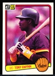 1983 Donruss Bsbl. #598 Tony Gwynn RC