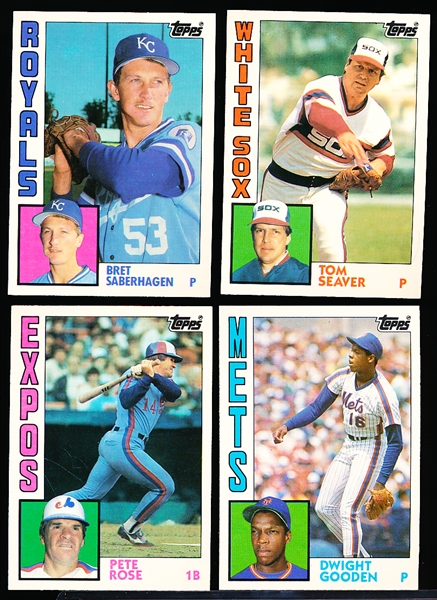 1984 Topps Traded Bsbl.- 1 Complete Set of 132 Cards