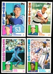1984 Topps Traded Bsbl.- 1 Complete Set of 132 Cards