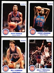 1983-84 Star Bskbl.- 1 Complete Detroit Pistons Team Set of 12 Cards