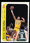 1986-87 Fleer Bskbl. “Sticker” #1 Kareem Abdul-Jabbar