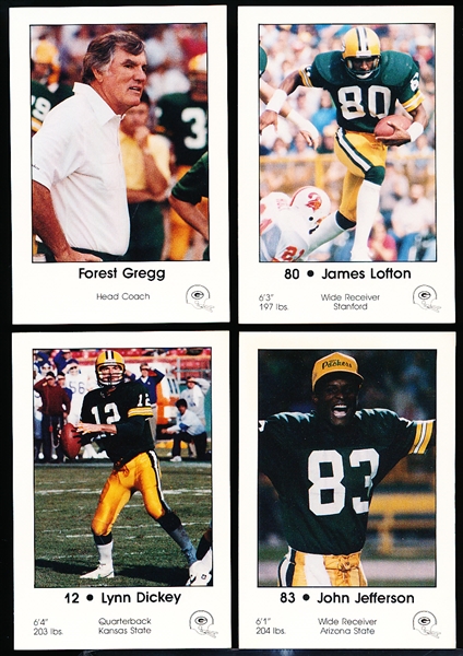 1984 Green Bay Packers NFL Police Set- 1 Complete Set of 25 Cards