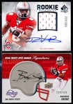 2 Diff. Ohio State College Ftbl. Autographs