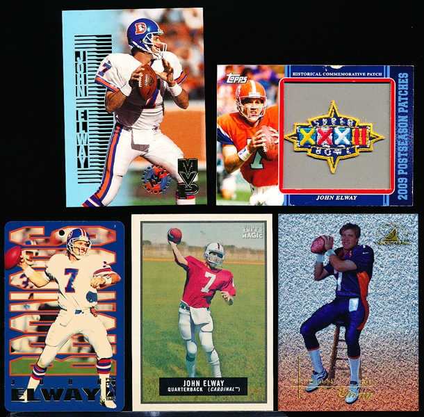 John Elway Ftbl.- 60 Diff. Cards