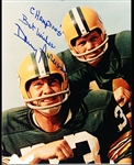 Autographed and Inscribed Donny Anderson NFL Color 8” x 10” Photo