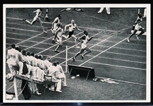 1936 Sammelwerk Nr.14 “Olympia 1936- Band II” Bild #31, Gruppe 57- Jesse Owens wins 100 Meters