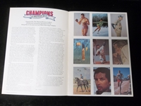 1981 Philip Morris Agency Champions of American Sport Magazine with 18 Card Insert- Mixed Sports