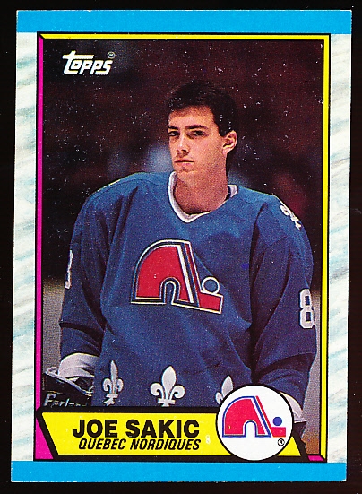 1989-90 Topps Hockey #113 Joe Sakic RC