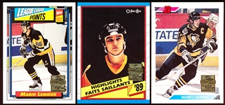 2001-02 Topps Hockey “Mario Lemieux Commemorative Series Reprints”- 10 Asst., 6 Diff.