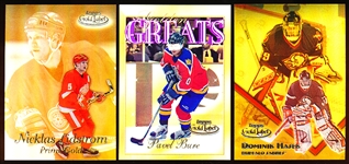 2001-02 Topps Gold Label Hockey- 10 Diff. SP’s/Inserts